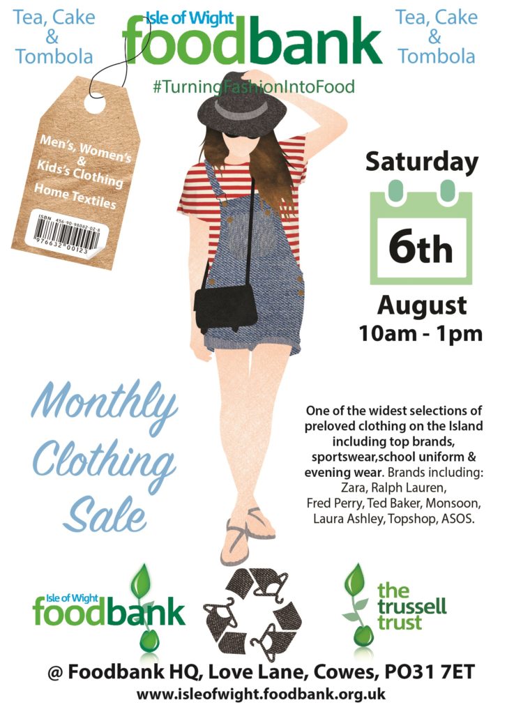 Pre-Loved Clothing Sale 6th August